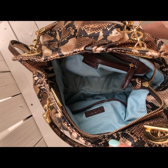 Cynthia Rowley Python leather purse - Picture 8 of 9